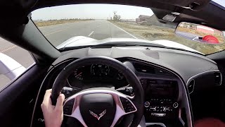 2015 Chevrolet Corvette Z51 Convertible  WR TV POV Test Drive [upl. by Sundstrom]