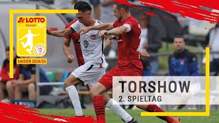 Torshow 2 Spieltag LOTTO Hessenliga 202425 [upl. by Haldane259]