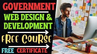 Government Web design and development free course with certificate  Web design full course [upl. by Joellen]