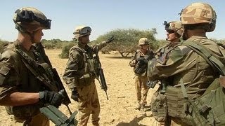 REPORTAGE au Mali avec larmée française  0903 [upl. by Datha]