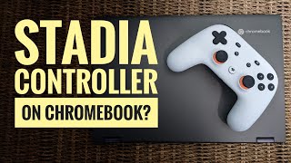 Can You Connect a Google Stadia Controller to a Chromebook shorts chromebook stadia [upl. by Teahan]