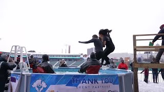 Special Olympics Michigan Polar Plunge returns to Lansing for 18th year [upl. by Aisirtap]