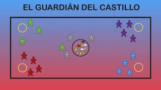 EL GUARDIÁN DEL CASTILLO  Juegos Educación Física [upl. by Hotchkiss]