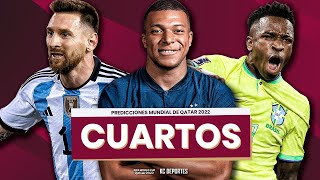 PREDICCIONES MUNDIAL QATAR 2022  Cuartos de Final [upl. by Annoeik648]