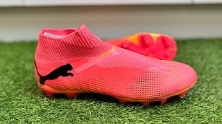 Puma Future Match Laceless FGAG Boots Review  On Feet amp Unboxing ASMR  Puma Forever Faster 4K [upl. by Aviva]