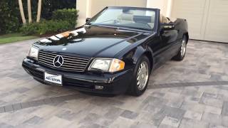 1997 Mercedes Benz SL 320 R129 Roadster Review and Test Drive by Bill  Auto Europa Naples [upl. by Hole833]