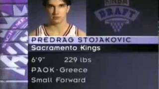 Stojakovic 1996 draft [upl. by Mayhs726]