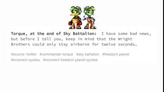 Sky Battalions Ending In A Nutshell Freedom Planet [upl. by Alethia974]