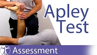 Apleys Test  Meniscus Injury [upl. by Sices104]