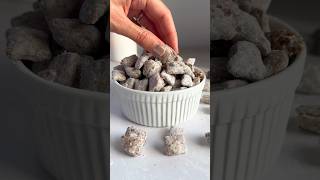 Did you call these muddy buddies or puppy chow growing up  Best muddy buddies recipe [upl. by Mcilroy]