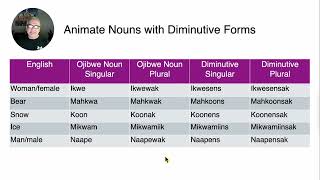 Some Ojibwe Diminutives [upl. by Morse937]