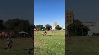 Great cross from my team mate one touch amp shot off the post 🥅 soccer [upl. by Eli660]