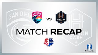 FULL HIGHLIGHTS  San Diego Wave vs Houston Dash [upl. by Rednav167]