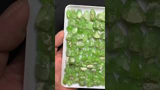 Peridots crystals lot peridot afghanistan afghanite quartz crystals stone gemstonepakistan [upl. by Gratiana]