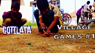 Goli game  marbles  indian village games 1 [upl. by Ayin363]