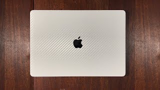 2017 MacBook Pro dbrand Skin White Carbon 4K [upl. by Mariejeanne]