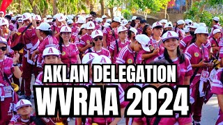 AKLAN DELEGATION SALUDO PERFORMANCE  WVRAA MEET 2024 OPENING CEREMONY wvraa2024 [upl. by Arther]