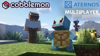 how to install cobblemon mod in aternos server  how to play cobblemon multiplayer guide in hindi [upl. by Elroy]