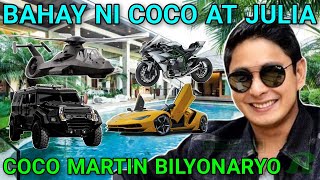 Mga Ariarian ni COCO MARTIN  Mansions Business Cars Helicopter Resorts amp etc [upl. by Yesnyl]