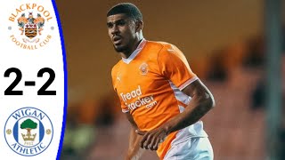 Blackpool vs Wigan Athletic 22 Will Aimson Own Goal All Goals and Extended Highlights [upl. by Honig]