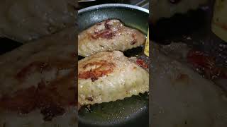 Pan grilled turkey wings with fried rice food cooking turkeywings [upl. by Ahseryt]