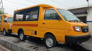 Ashok leyland BS6 Dost School van express full review QUEENOFPATTAYAThaiGirl [upl. by Terb249]