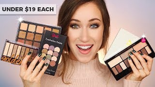 TOP 5 AFFORDABLE EYESHADOW PALETTES FOR FALL  ALLIE GLINES [upl. by Imoyaba]