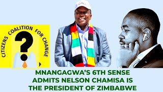 EMMERSON MNANGAGWAS 6TH SENSE AGREES NELSON CHAMISA IS THE PRESIDENT OF ZIMBABWE [upl. by Laith]