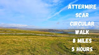 5 Hours Walk  October 26 Walk  Attermire Scar circular walk [upl. by Neeven]