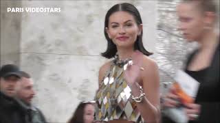 Thylane Blondeau  Paris Fashion Week 29 february 2024 show Paco Rabanne [upl. by Eneliak]