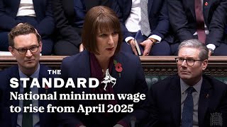 Budget 2024 National minimum wage to rise from April 2025 [upl. by Kipton]