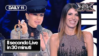 Riassunto del secondo Live  Daily 11 X Factor 2024 [upl. by Melborn]