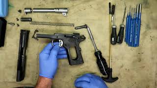 M 1911a1 Complete Disassembly amp Extreme Duty Lubrication [upl. by Ahsam]