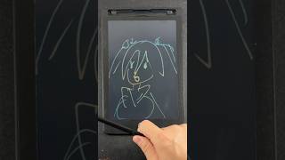 Drawing an electronic memo for Miku Hatsune miku drawing ガッチュー [upl. by Letizia]