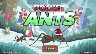 Pocket Ants 3  Beginning Christmas event 2023  Antlered Wasp and The Christmas Crab [upl. by Philender]