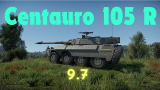 Centauro 105 R at 97  War Thunder 2024 [upl. by Annaeed]