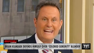 WATCH Kilmeade Reacts To Backlash Over Colored Sorority Blunder [upl. by Allekram596]