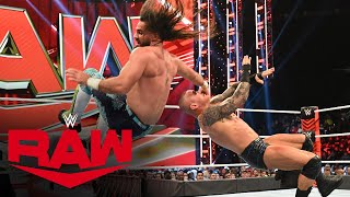 Randy Orton vs Seth “Freakin” Rollins Raw Feb 14 2022 [upl. by Akemat]