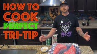 How to Cook Perfect TriTip Prep Season Cook and Serve Like a Pro Plus a Wine Pairing Tip [upl. by Oaht]