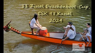 Zissel DrachenbootCup CSK 98 Kassel vom 3 August 2024 [upl. by Gisele]