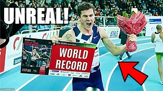 Jakob Ingebrigtsen SMASHES The 1500 Meter WORLD RECORD  Liévin France Indoor Tour [upl. by Bensen]