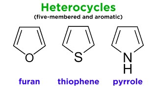 Heterocycles Part 1 Furan Thiophene and Pyrrole [upl. by Nillok]