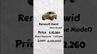 Renault Kwid On road price in India [upl. by Singer315]