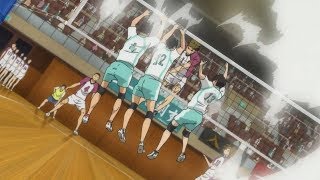 Haikyuu  Shiratorizawa vs Aoba Johsai [upl. by Nnylylloh]