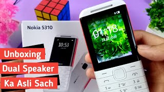 NOKIA 5310 2020 UNBOXING PRICE IN PAKISTAN DUAL SPEAKERS KA ASLI SACH [upl. by Hayouqes]