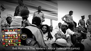 Bob Marley amp The Wailers  Africa Unite 1979 With Lyrics [upl. by Rafaelia829]