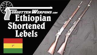 Uniquely Ethiopian Shortened Lebel Rifles [upl. by Lamahj]