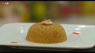 Tamil Version Cook Delicious Suji ka Halwa with LG Microwave Oven [upl. by Alyled154]