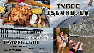 TYBEE ISLAND TRAVEL VLOG✈️Come with me and my one year old on a beach vacation ☀️101 DAYS OF SUMMER [upl. by Mullane]