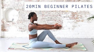 20 MIN FULL BODY PILATES WORKOUT FOR BEGINNERS  REALISTIC AT HOME PILATES [upl. by Ingrid283]